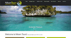 Desktop Screenshot of nikamtours.com